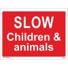 Slow Children & Animals Sign