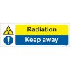 Radiation Keep Away Sign, health and safety signs, hazard signs , Radiation signs , Radiation warning signs, radiation hazard sign