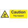 Caution Trip Hazard Sign, hazard signs, construction hazard signs, caution signs uk, health and safety signs