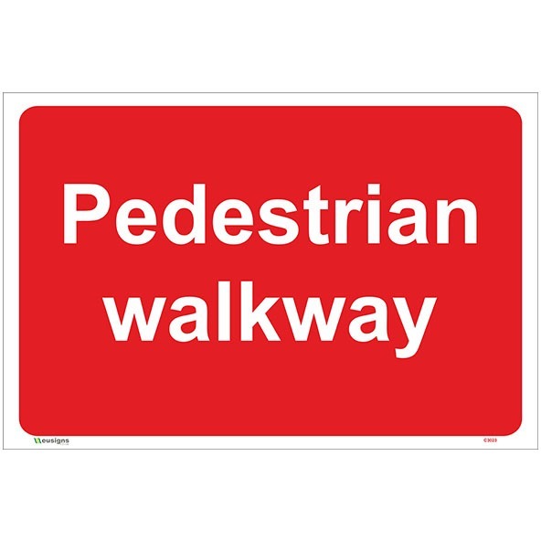 Buy Pedestrian Walkway Sign UK