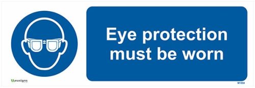 Buy Eye Protection Must Be Worn Sign