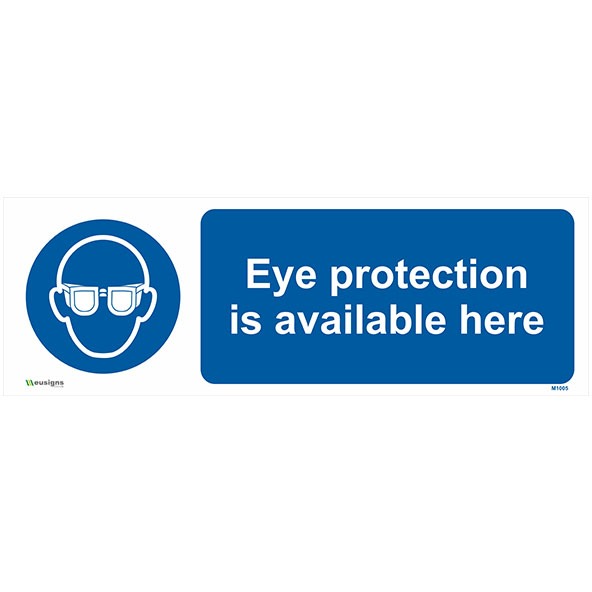 Buy Eye Protection Is Available Here Sign