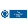 Buy Ear Protection Area Sign UK