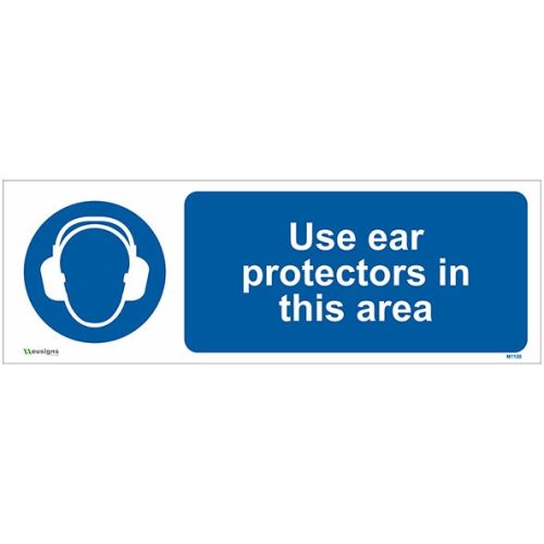 Buy Use Ear Protectors In This Area Sign