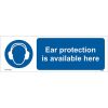 Buy Ear Protection Is Available Here Sign
