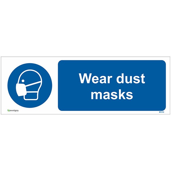 Buy Wear Dust Masks Sign UK