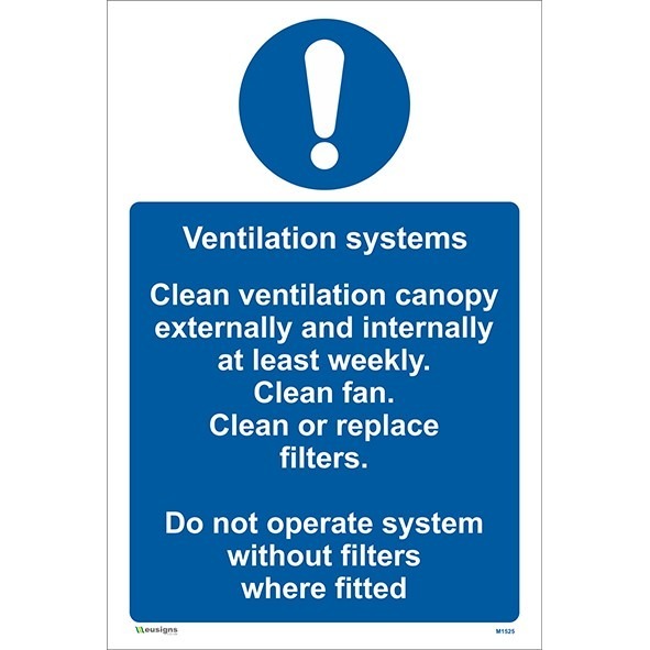 Ventilation Systems Sign