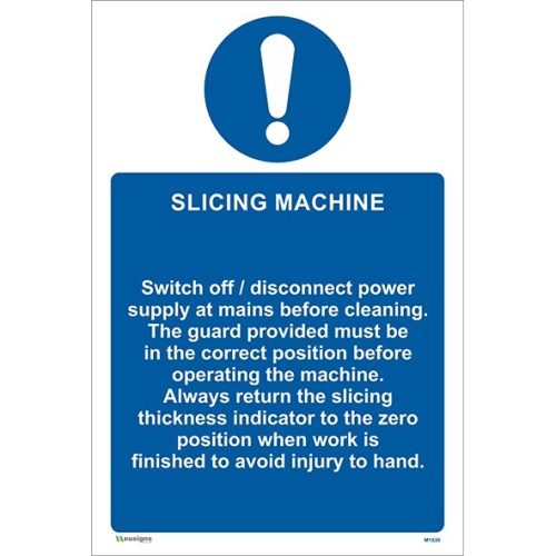 The Slicing Machine Sign