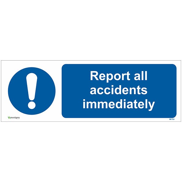 Buy Report All Accidents Immediately Sign UK