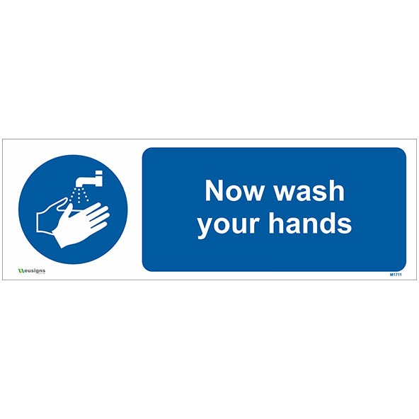 Buy Now Wash Your Hands Sign UK