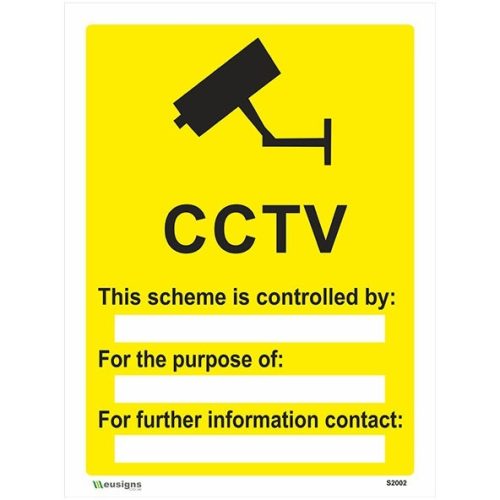 Info CCTV Sign