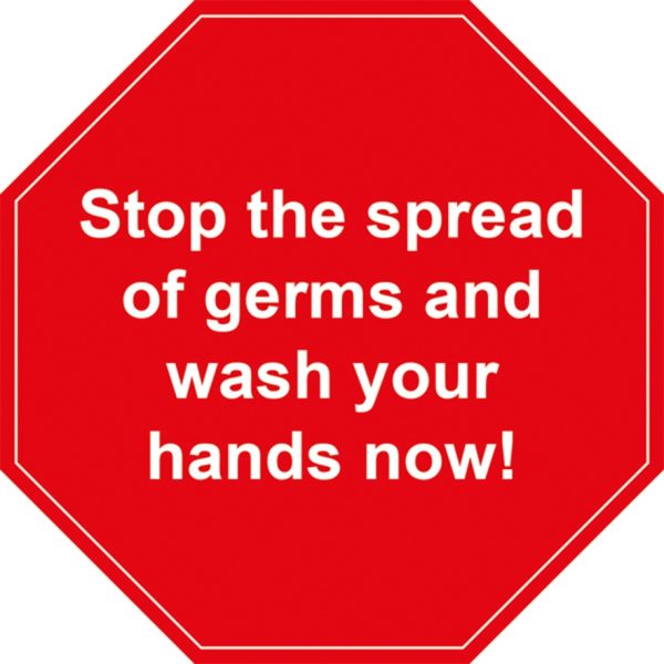 Buy Stop The Spread Of Germs Signs Uk From Eu Signs Company