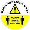 Warehouse Safety Rules stickers uk