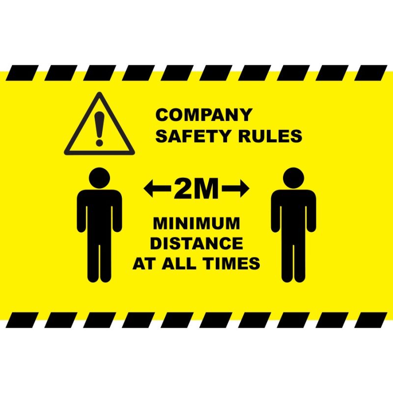 Company Safety Rules signs