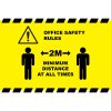 Buy Office Safety Rules Poster UK