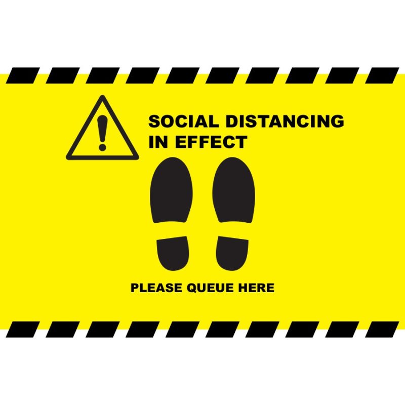buy Social Distancing In Effect stickers