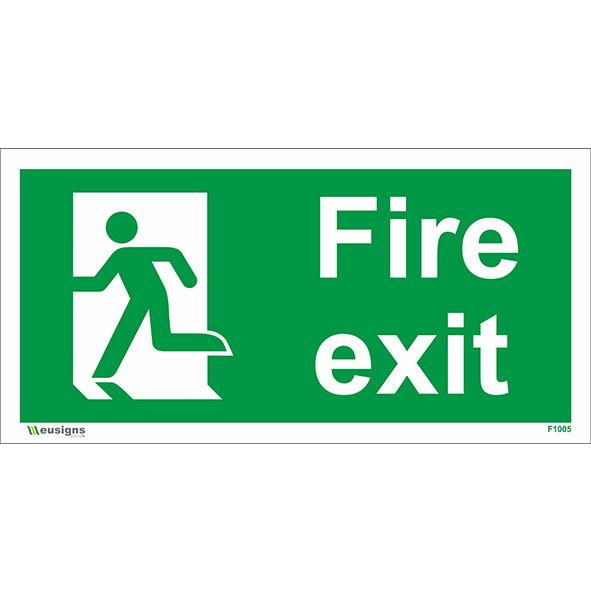 fire exit running man left sign, fire exit signs, emergency exit signs