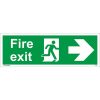 Fire Exit Sign Running Man Right Arrow, fire exit running man left sign, fire exit signs, emergency exit signs, exit sign