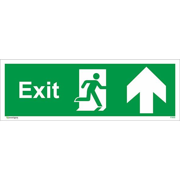 Exit Sign Up Arrow, fire exit running man left sign, fire exit signs, emergency exit signs, exit signage