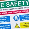 health and safety law sign,health and safety sign, safety, poster, posters,wallchart,safety sign