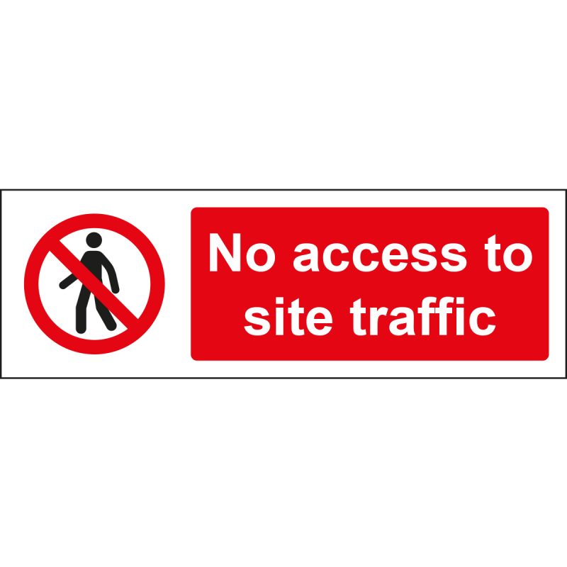 No access to traffic sign