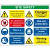 Construction site safety sign C
