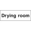 Drying room sign