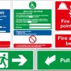Fire signage categories, Fire signs, way-finding signs