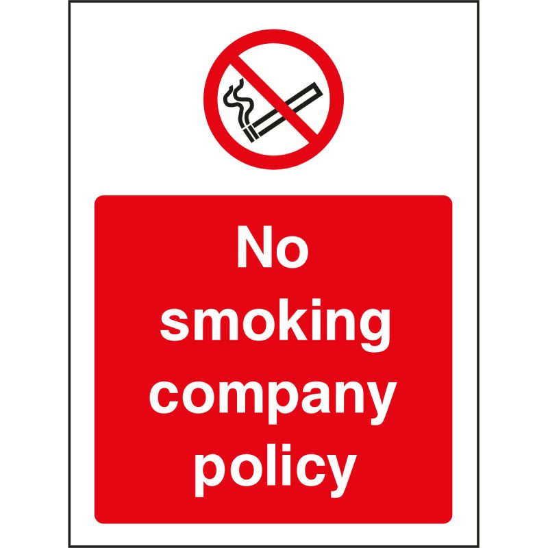 No smoking company policy