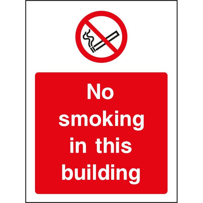 No smoking in this building