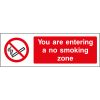 You are entering a no smoking zone