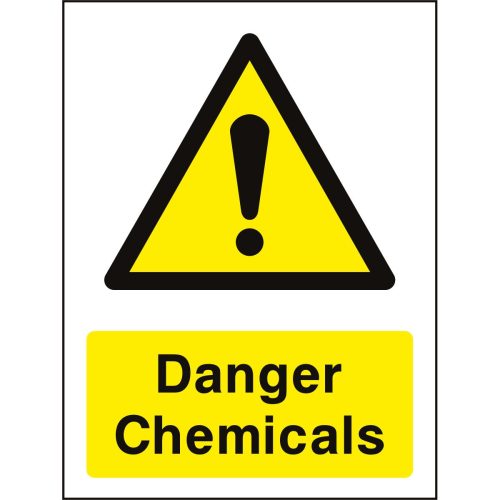 Danger chemical sign
