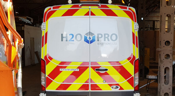 chapter 8 chevrons, chevrons, vehicle livery guide, chapter 8 compliant chevrons, vehicle graphics