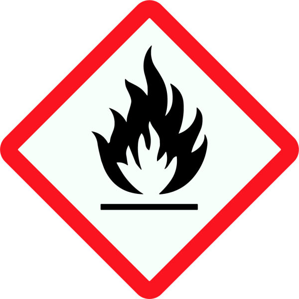 Flammable COSHH Symbol