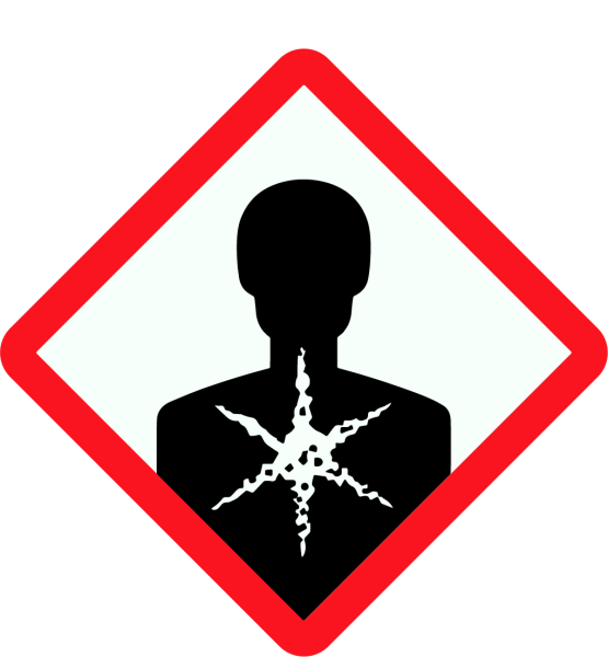 Health Hazard COSHH Symbol 
