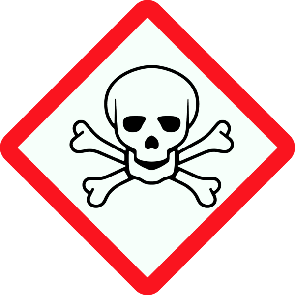 Toxic COSHH Symbol