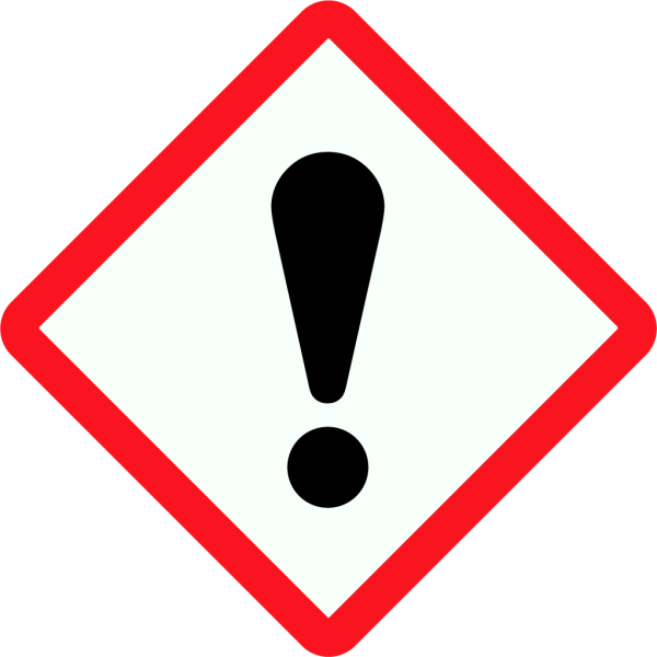 Harmful or Irritant COSHH Symbol