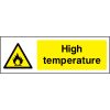 High temperature sign