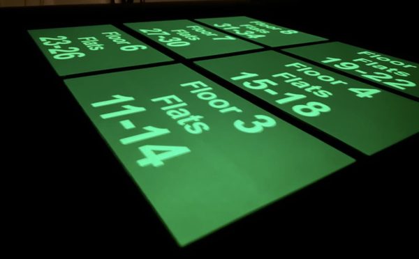 Glow In The Dark Flat Floor Numbers