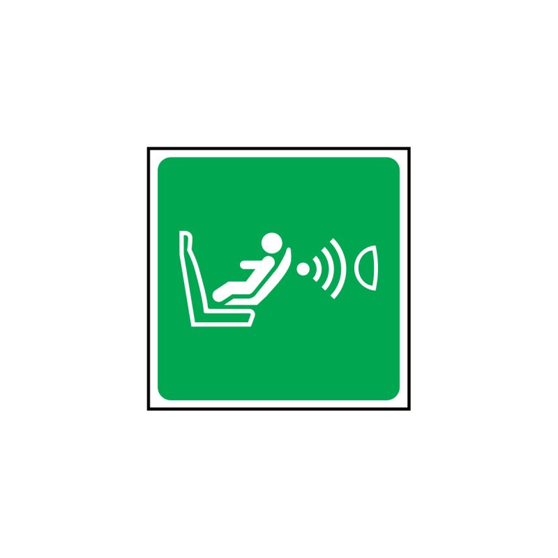 Child Seat Presence & Orientation Detection System (CPOD) Sign