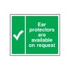 ear-protectors-are-available-on-request-sign