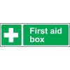First Aid Box Sign, Landscape