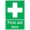 First Aid Box Portrait, ISO 7010 E003, FAID2020