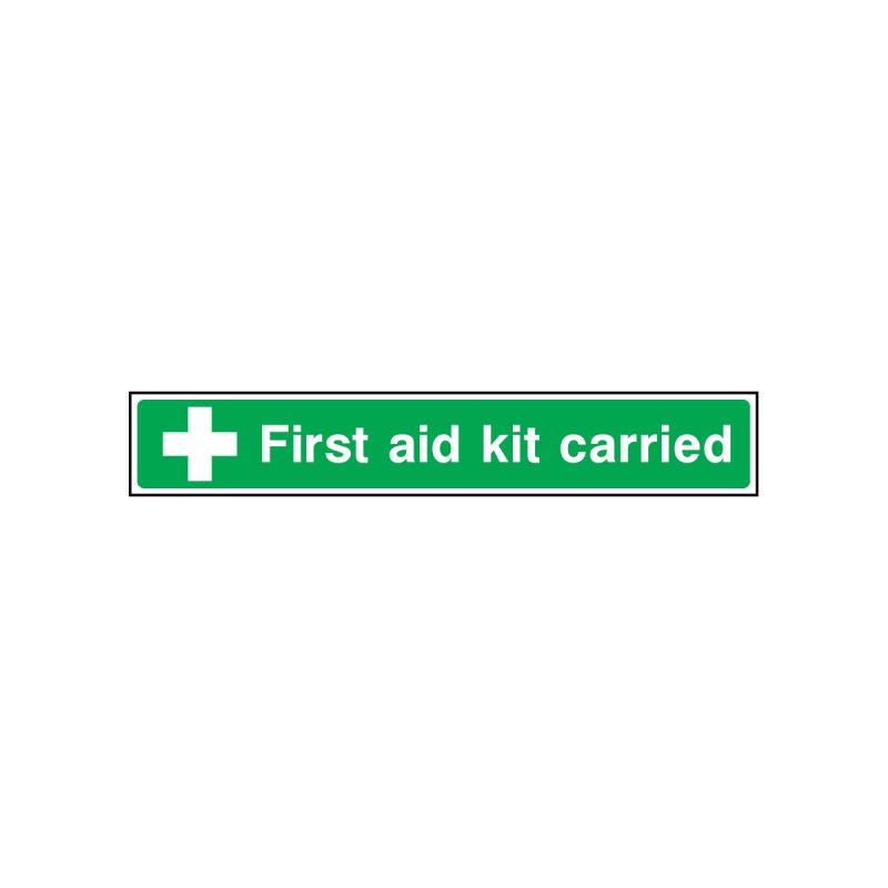 first-aid-kit-carried-sign