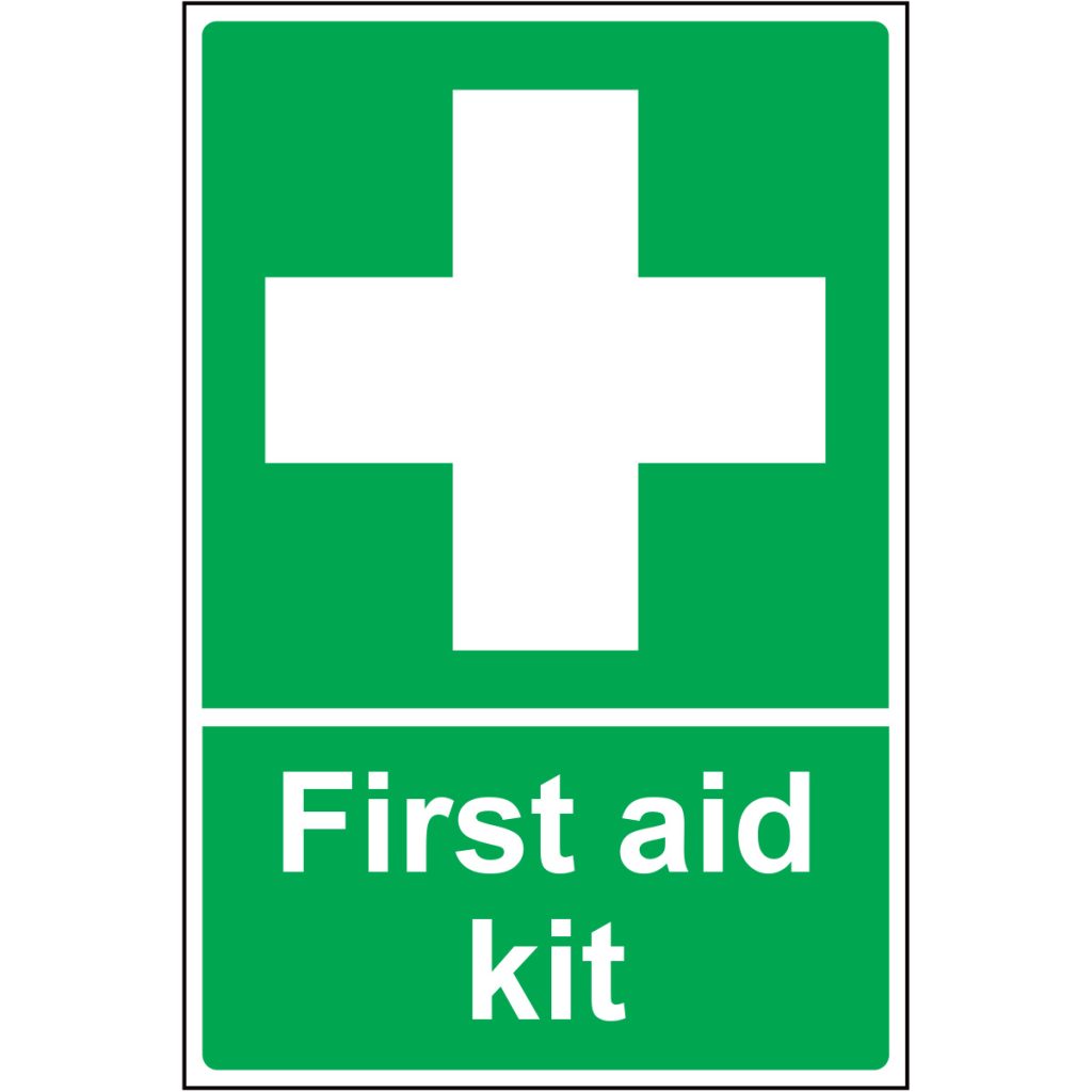 First Aid Kit: Portrait Sign | ISO 7010 E003 | EU Signs UK
