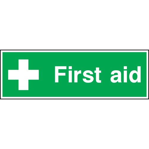 First Aid Sign- Landscape