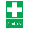 First Aid Sign - Portrait
