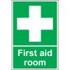 First Aid Room Sign, First Aid Room sign, ISO 7010 green cross