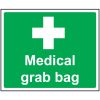 Medical grab bag sign