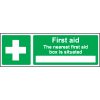 The Nearest First Aid Box Is Situated - Landscape